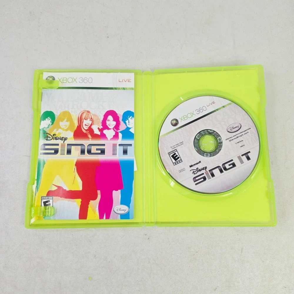 Disney Sing It Xbox 360 Video Game One Size Multi Music Karaoke Rhythm
